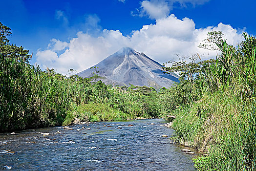 阿雷纳尔,火山,哥斯达黎加,中美洲