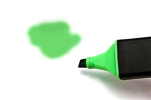绿色,记号笔