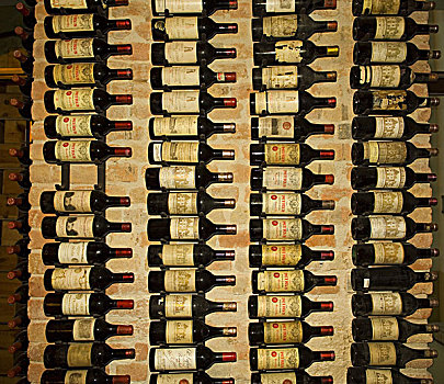 葡萄酒瓶,地窖