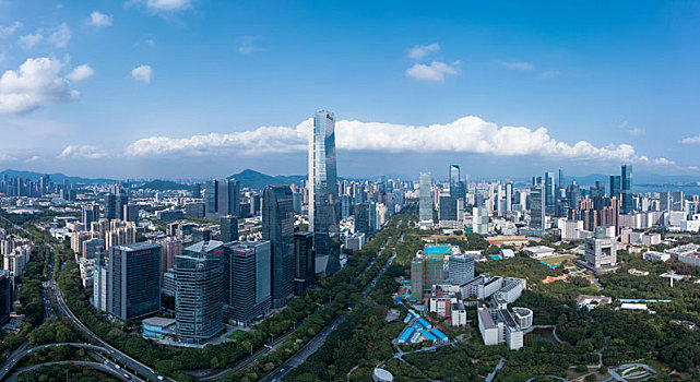 深圳南山科技园全景