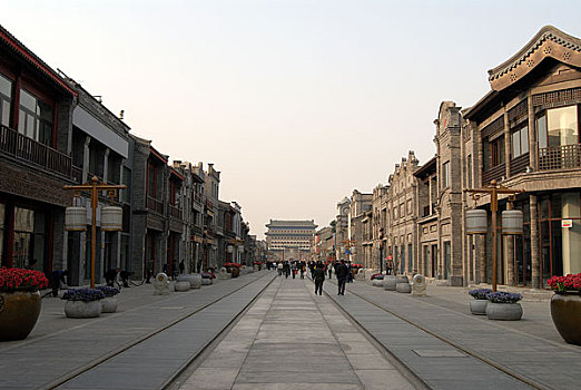 北京前门大街老街