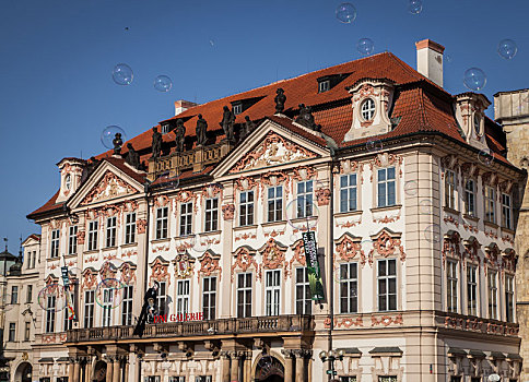 建筑,纪念,老城广场,布拉格