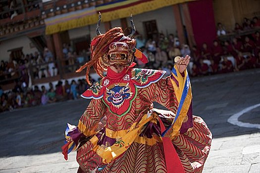 不丹,策秋庆典,表演