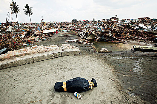 小,包装,包,印度洋,地震,海啸,省,印度尼西亚