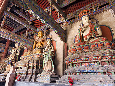 山西省大同市,全国文保善化寺佛教造像及建筑