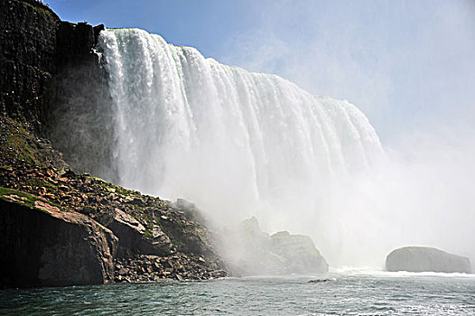 马蹄铁瀑布,尼亚加拉瀑布,安大略省,省,加拿大,北美