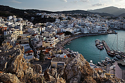 风景,喀帕苏斯岛,爱琴海岛屿,爱琴海,希腊,欧洲