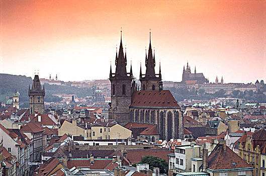 捷克共和国,布拉格,提恩教堂