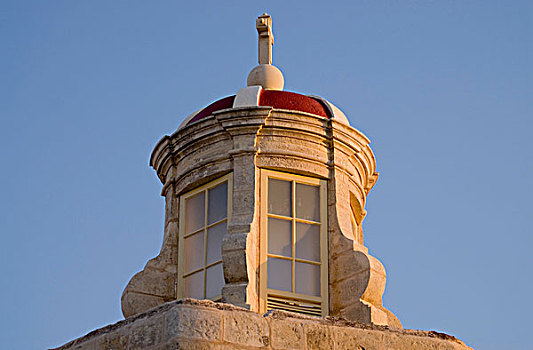 穹顶,教堂,拉巴特,马耳他,欧洲