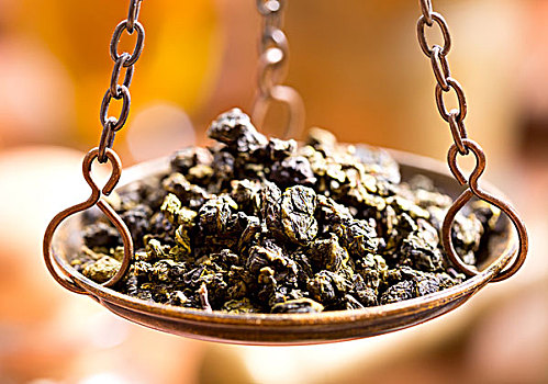绿茶,旧式,铁,器具,重量