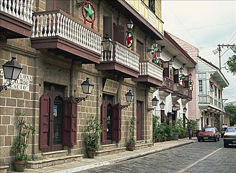 传统建筑,马尼拉,菲律宾