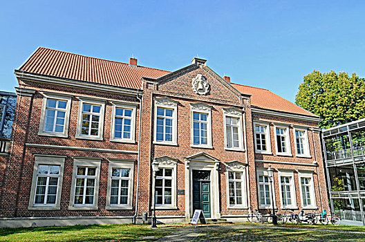 老市政厅,明斯特地区,北莱茵威斯特伐利亚,德国,欧洲
