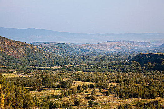 山谷,山,罗马尼亚