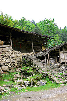 乌江彭水县鹿角镇民居