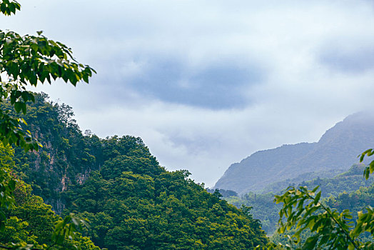 广元朝天水磨沟风景点