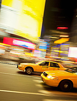 出租车,动态,纽约,美国