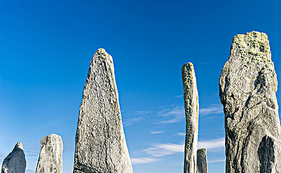 立石,卡拉尼西,刘易斯岛,巨石,纪念建筑,形状,中心,石头,建造,大幅,尺寸