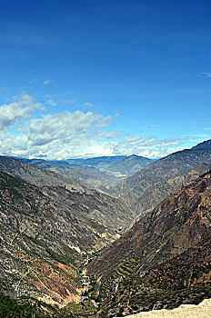 西藏峡谷