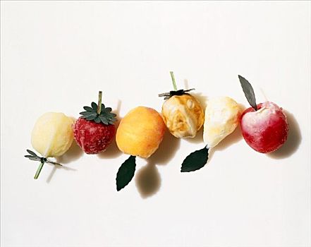 种类,冷冻水果,形状,冰棍