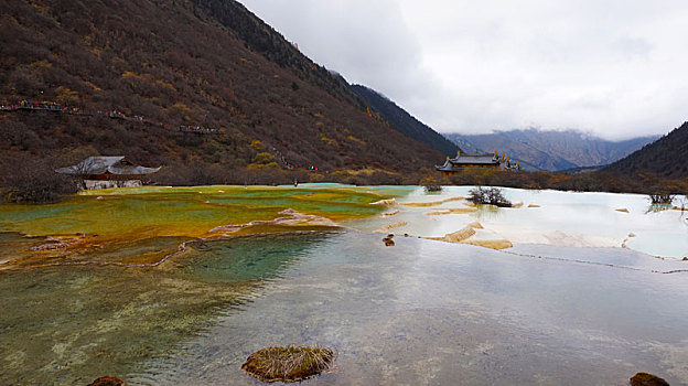 黄龙风景之秋景