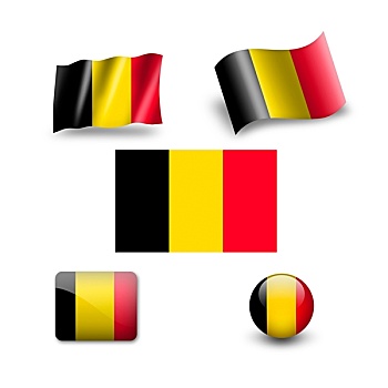 比利时,旗帜,象征