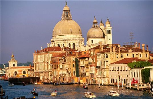 大运河,圣马利亚,行礼,威尼斯,威尼托,意大利