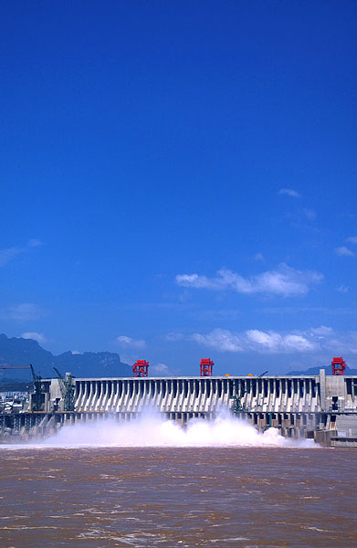 三峡大坝图片全景图图片