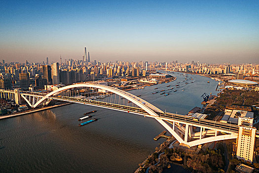 上海,桥,航拍