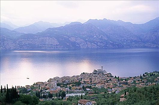 加尔达湖,马尔切斯内,意大利