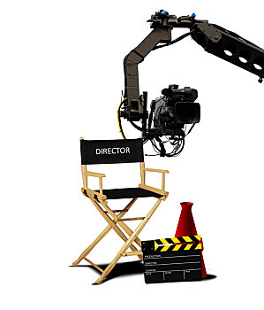 导演,座椅,电影,制作,设备