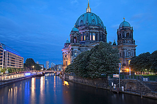 柏林大教堂,大教堂,柏林,德国,欧洲