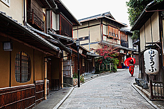 街景,京都,东山,日本