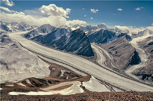 冰河,塔吉克斯坦