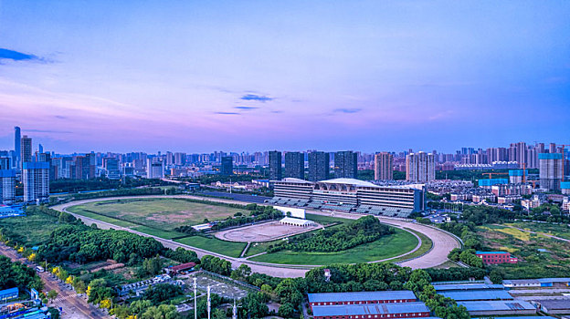 武汉汉口东方马城全景