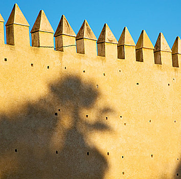 摩洛哥,陆地,建筑,历史,空中