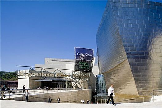 古根海姆博物馆,毕尔巴鄂,巴斯克,西班牙,欧洲