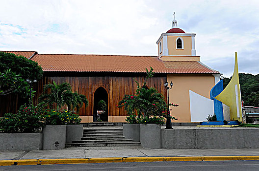现代,教堂,尼加拉瓜,中美洲