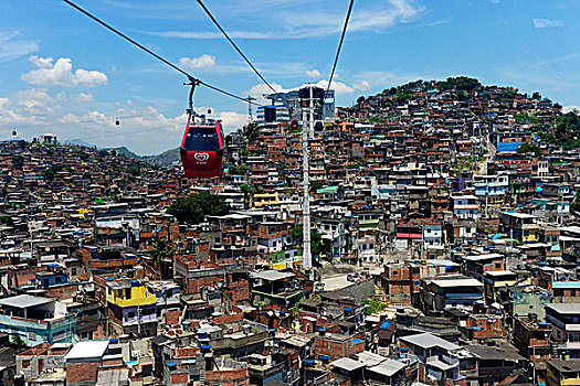 吊舱,缆车,离开,旅游,里约热内卢,附近,多,北方,巴西,南美