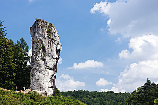 石头,国家公园,波兰,欧洲