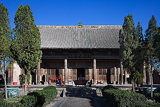 建筑,庙宇,平遥,山西,中国