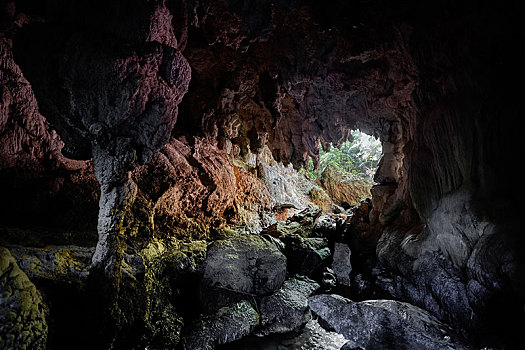 洞穴,岛屿,冲绳,日本