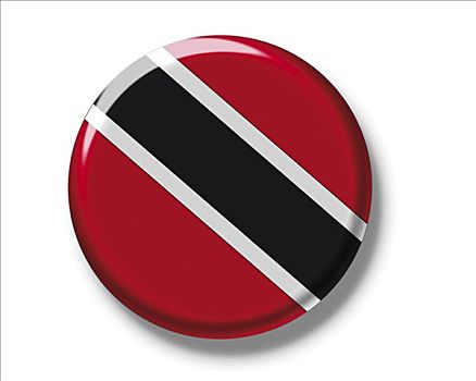 扣,旗帜,特立尼达和多巴哥