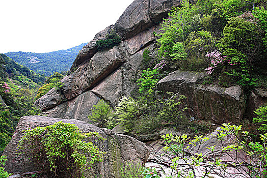 九峰山景区,山水岩石