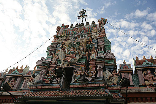 马来西亚,槟城印度寺院