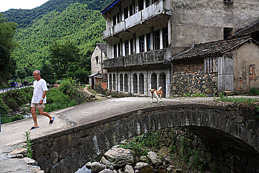 奉化,方家岙,古荡岙,山坳,山村,田园,自然