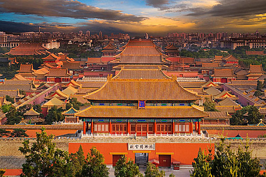 北京故宮神武門