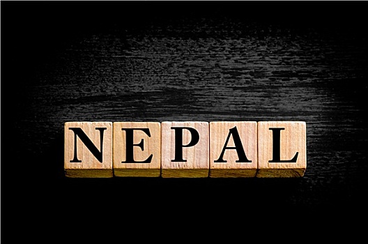 文字,尼泊尔,隔绝,黑色背景,背景