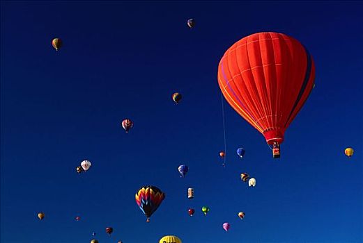 热气球节,阿布奎基,新墨西哥,美国
