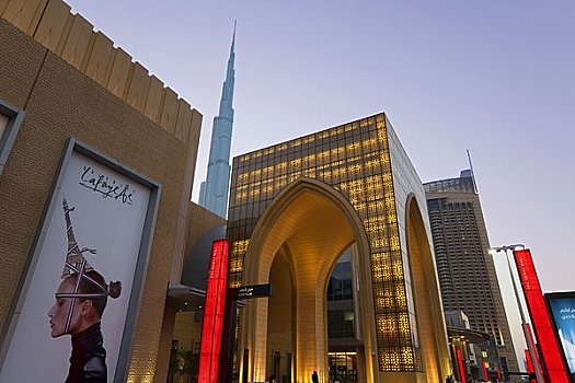 阿联酋,迪拜,哈利法,复杂,商场