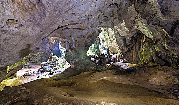 大,洞穴,国王,皇后,国家公园,马来西亚,亚洲